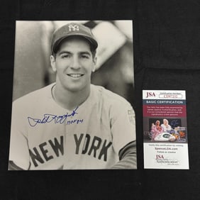 Phil Rizzuto Signed Photo, JSA COA
