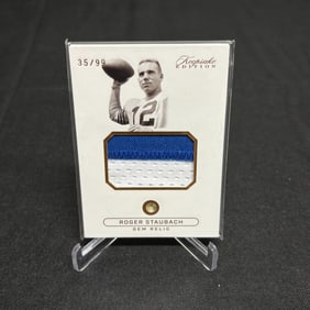 Roger Staubach Gem Relic Card #/99