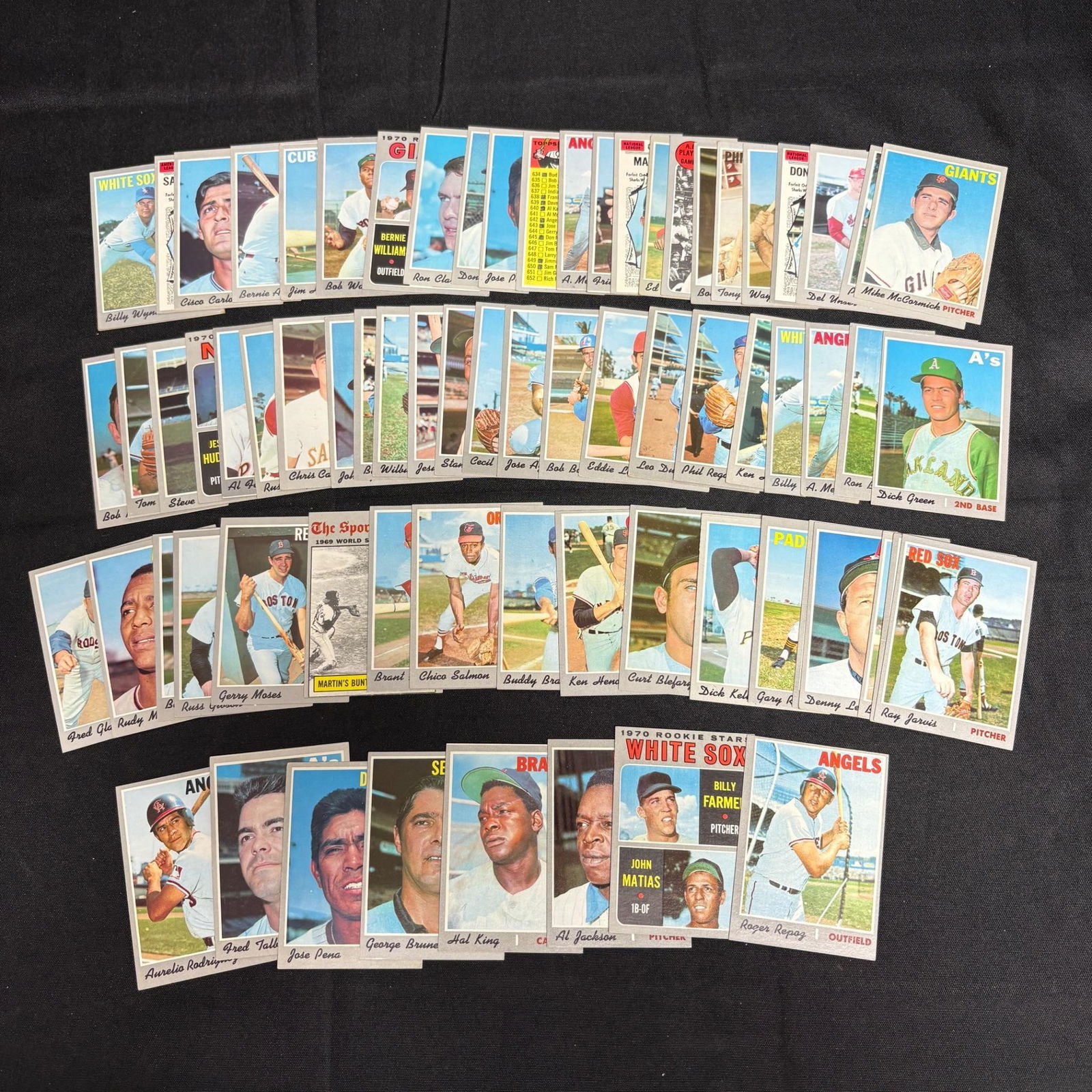 1970 Topps Baseball Card lot (1 of 2)
