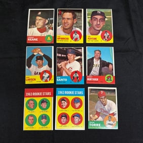 1963 Topps Baseball Cards, Rookie Stars +