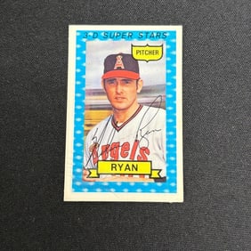 Nolan Ryan 3-D Super Star Card