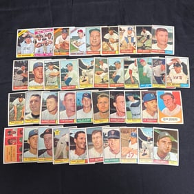 Mostly 1961 Topps Baseball Cards