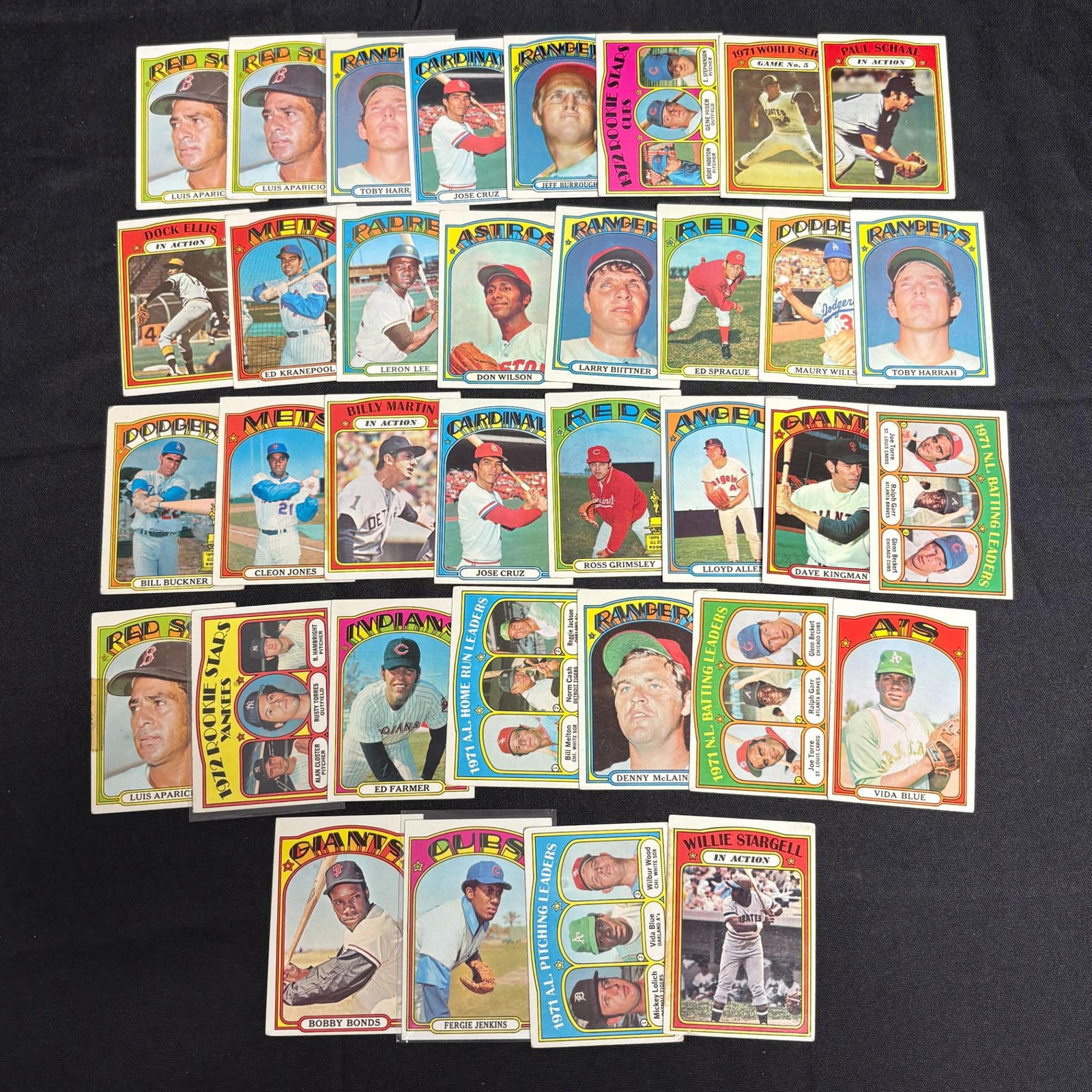 1972 Topps Baseball Cards, Willie Stargell (1 of 2)