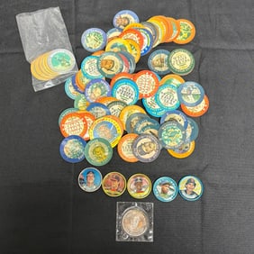 Baseball Coin lot, Ted Williams HOF Coin
