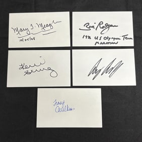 Olympian Autographs, Bill Rodgers +