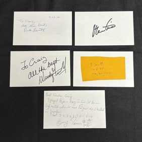 Tennis Player Signatures, Savitt (HOF)