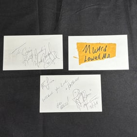 Pro Boxer Signatures, Gold Medalist Breland +