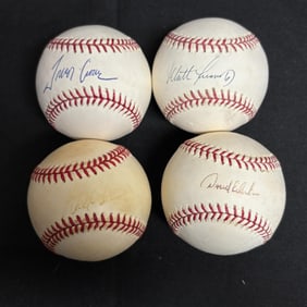 Baseballs Signed by Walt Weiss WS champ ++
