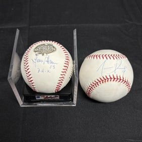 Harris, Pierre Signed Baseballs '03 WS