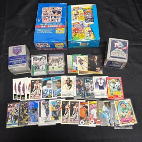 Sealed Football Card Boxes +