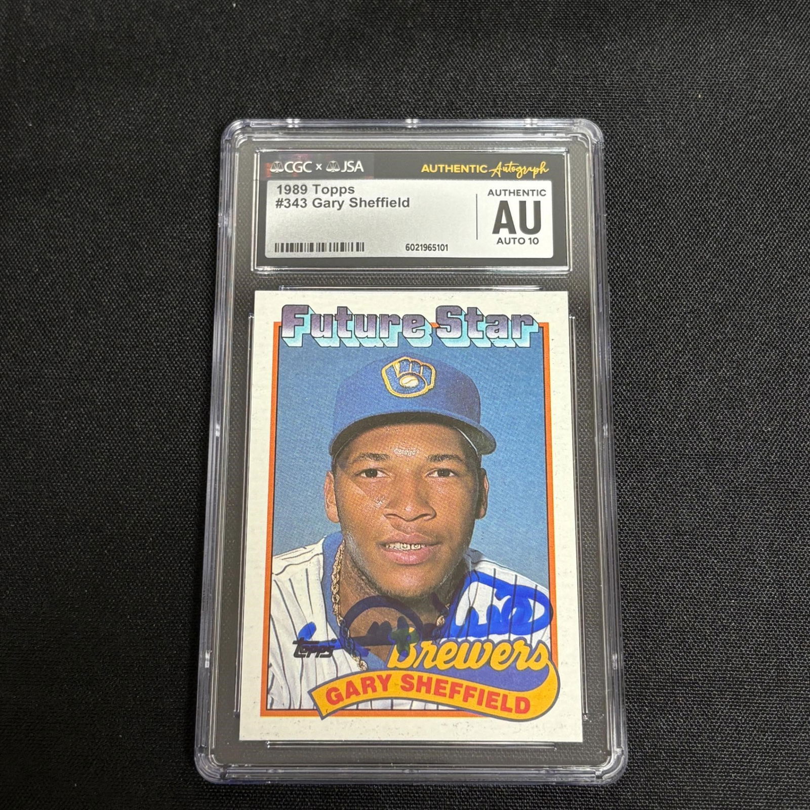 CGC Auto 10 Gary Sheffield (1 of 2)