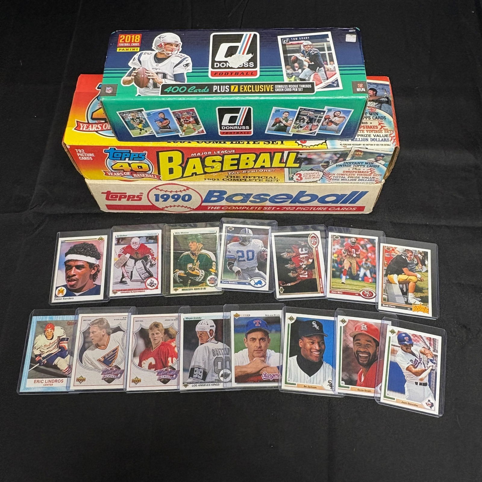 1990, 1991, 2018 Sport Card Sets + (1 of 6)