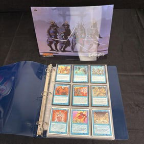 Binder of Vintage Magic the Gathering Card +