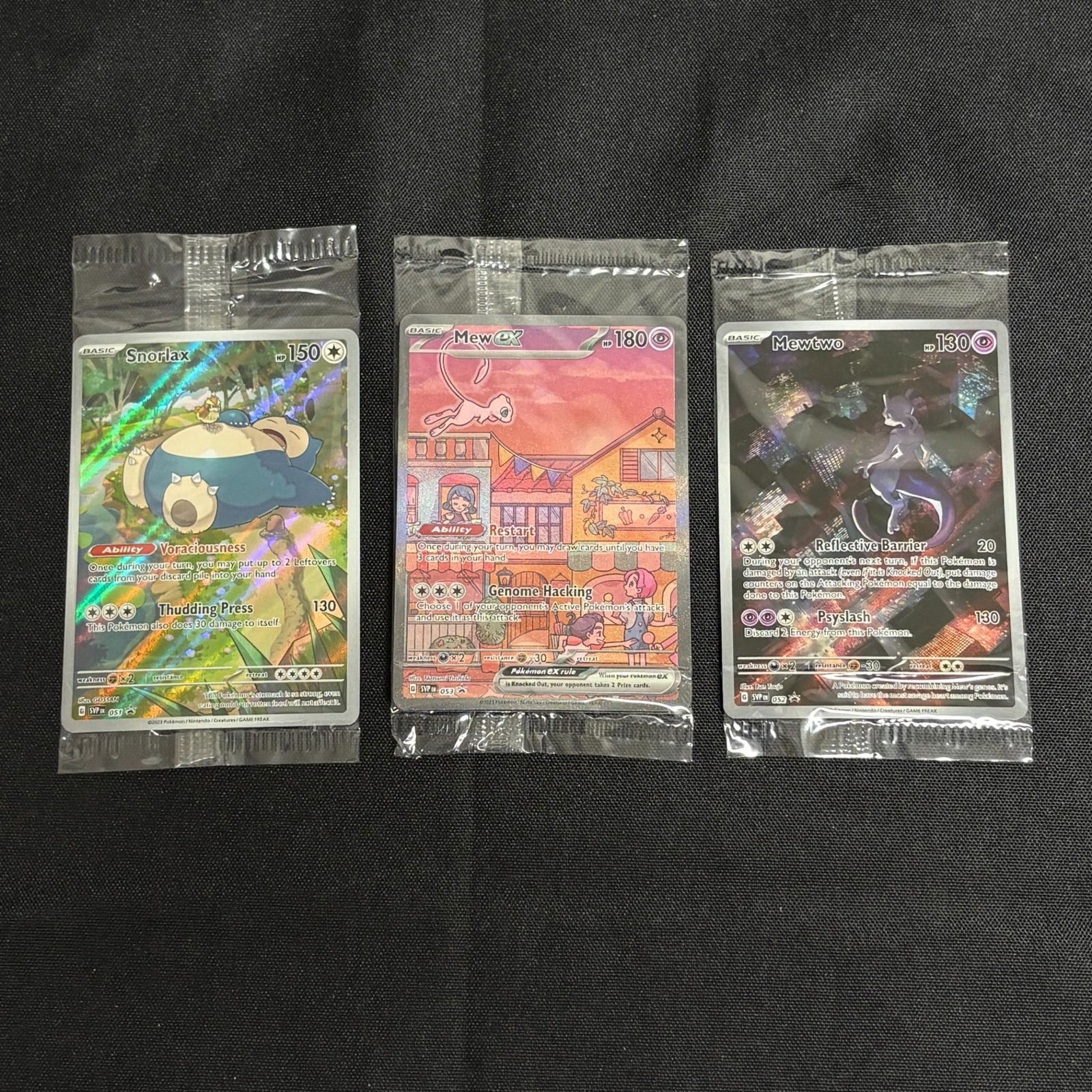 Sealed 151 Promo Pokemon Cards, Mew EX (1 of 2)