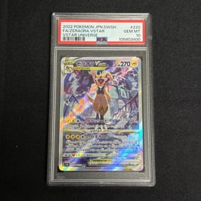 PSA 10 Zeraora VSTAR SAR