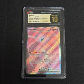 CGC P 10 Mew EX UR POP 35