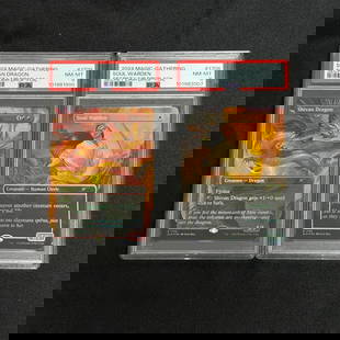 PSA 8 Secret Lair Drop MTG Cards: PSA 8 Shivan Dragon #1709PSA 8 Soul Warden #1708Secret Lair Drop Foil Magic the Gathering Cards. All items are sold as is. Please look at pictures carefully to determine what you believe are the condi