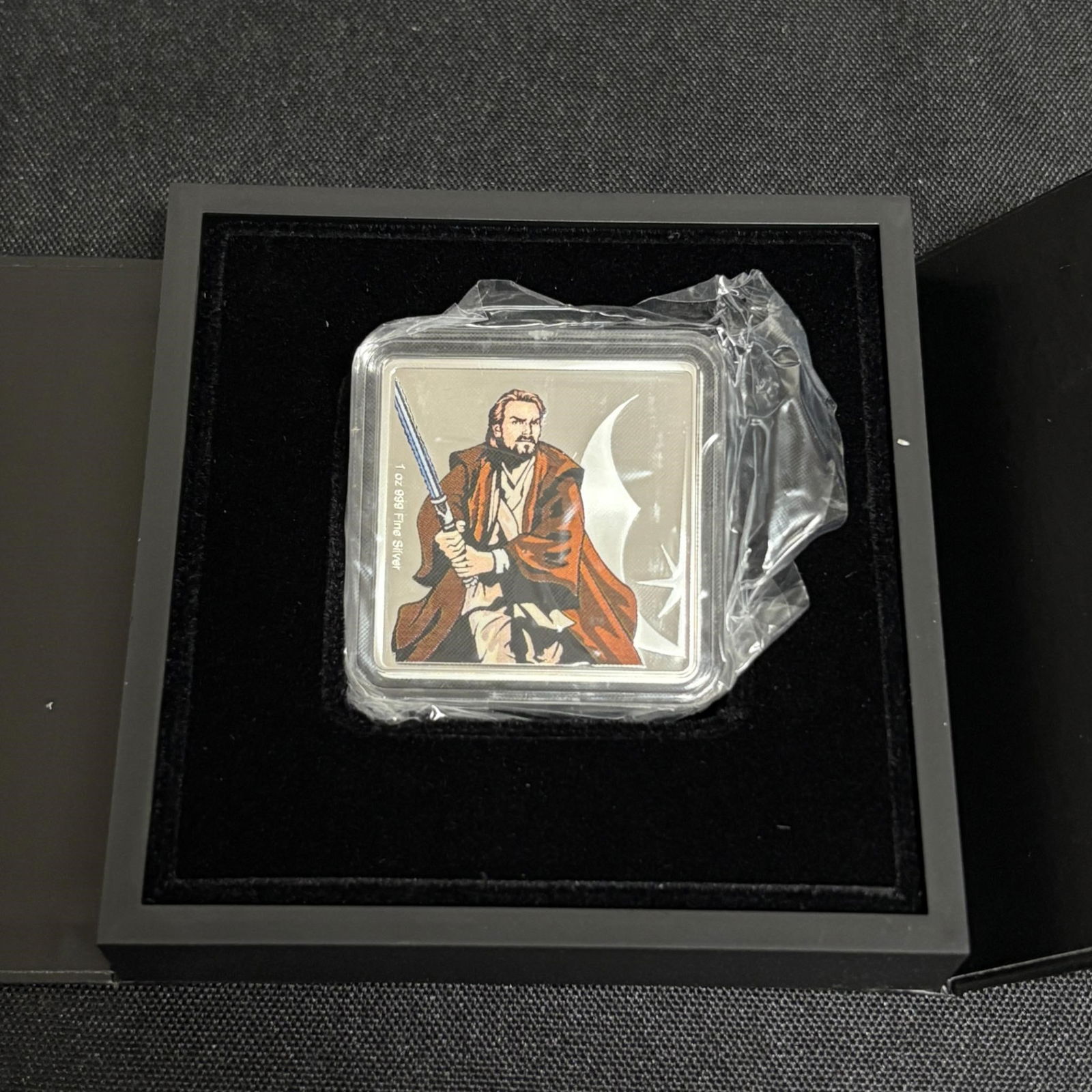 Obi-Wan & Yoda 1 oz Silver Medallion (1 of 4)