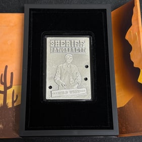 Sheriff Pat Garrett 1oz Silver Coin