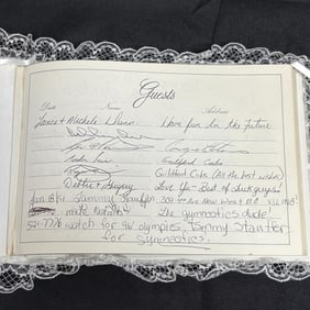 Guest Book Signed by Bobby Orr and Olympians