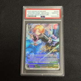 PSA 10 A Daughter's Cooking Masking Gold Sig
