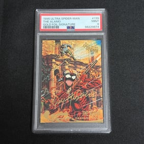PSA 9 The Alamo Gold Signature 1995 Ultra