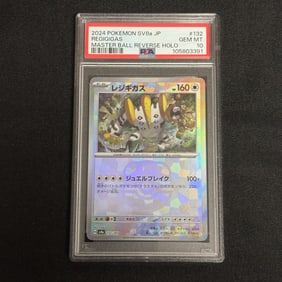 PSA 10 Regigigas Master Ball RH