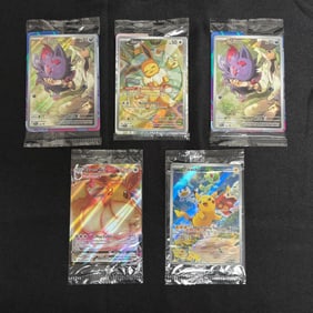 Sealed Promo Pokemon Card lot, Eevee, Pikachu