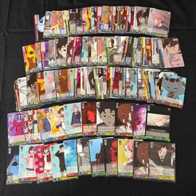 Large lot of Da Dan Dan Weiss Schwarz Cards, R, RR