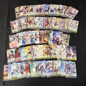 Large lot of Azur Lane Anime Cards, R, RR