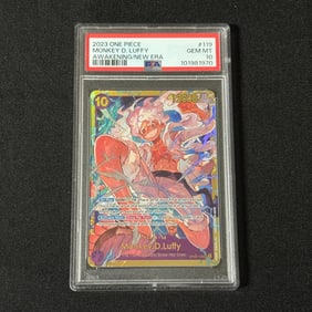 PSA 10 Monkey D. Luffy OP05