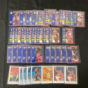 Fleer 1991 All Star Team Basketball Cards
