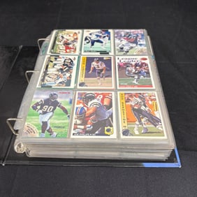 Huge Football Card Binder, 100s of Cards