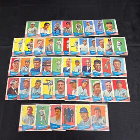 1961 Fleer Baseball Greats Cards, Babe Ruth