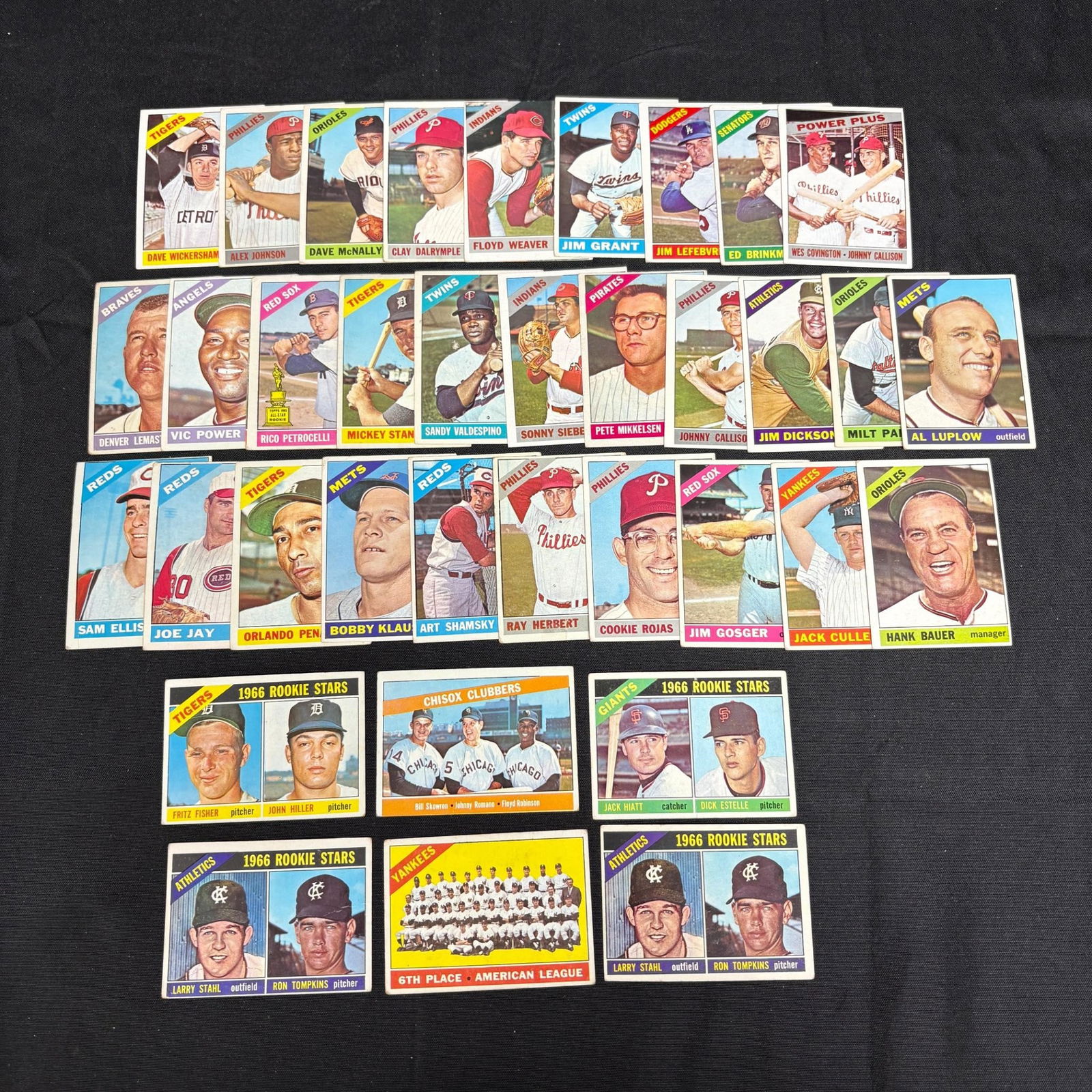 1966 Topps Baseball Cards, + Rookie Stars (1 of 2)