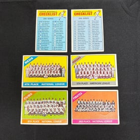 1966 Topps Baseball Card Checklists, Teams