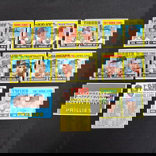1967 Topps Rookie Stars, Checklist Baseball Cards: All items are sold as is. Please look at pictures carefully to determine what you believe are the condition of each lot. By choosing which card to use to register to bid, you authorize us to use the c