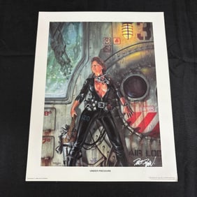 David Dorman Signed Under Pressure Print