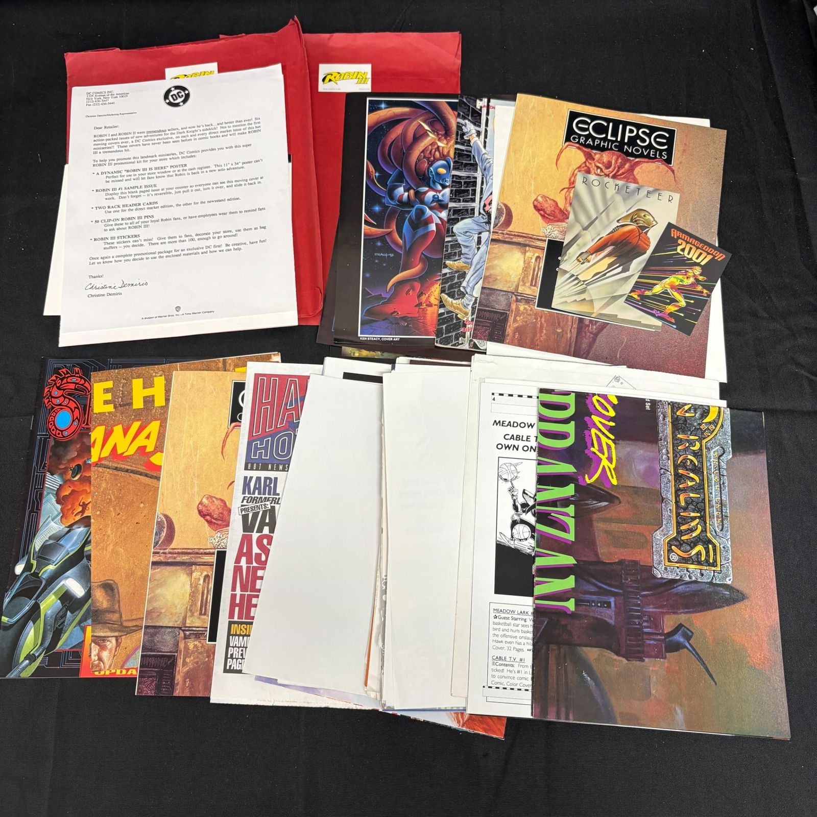 Comic Promo Photos and Materials, Robin (1 of 4)