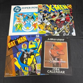 Unused Super Hero Calendars, Conan