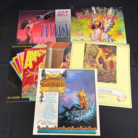 1980s and 90s Unused Fantasy Calendars