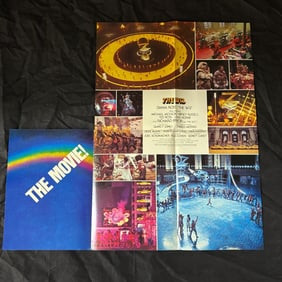 The Wiz 1978 Movie Fold Out Promo Poster