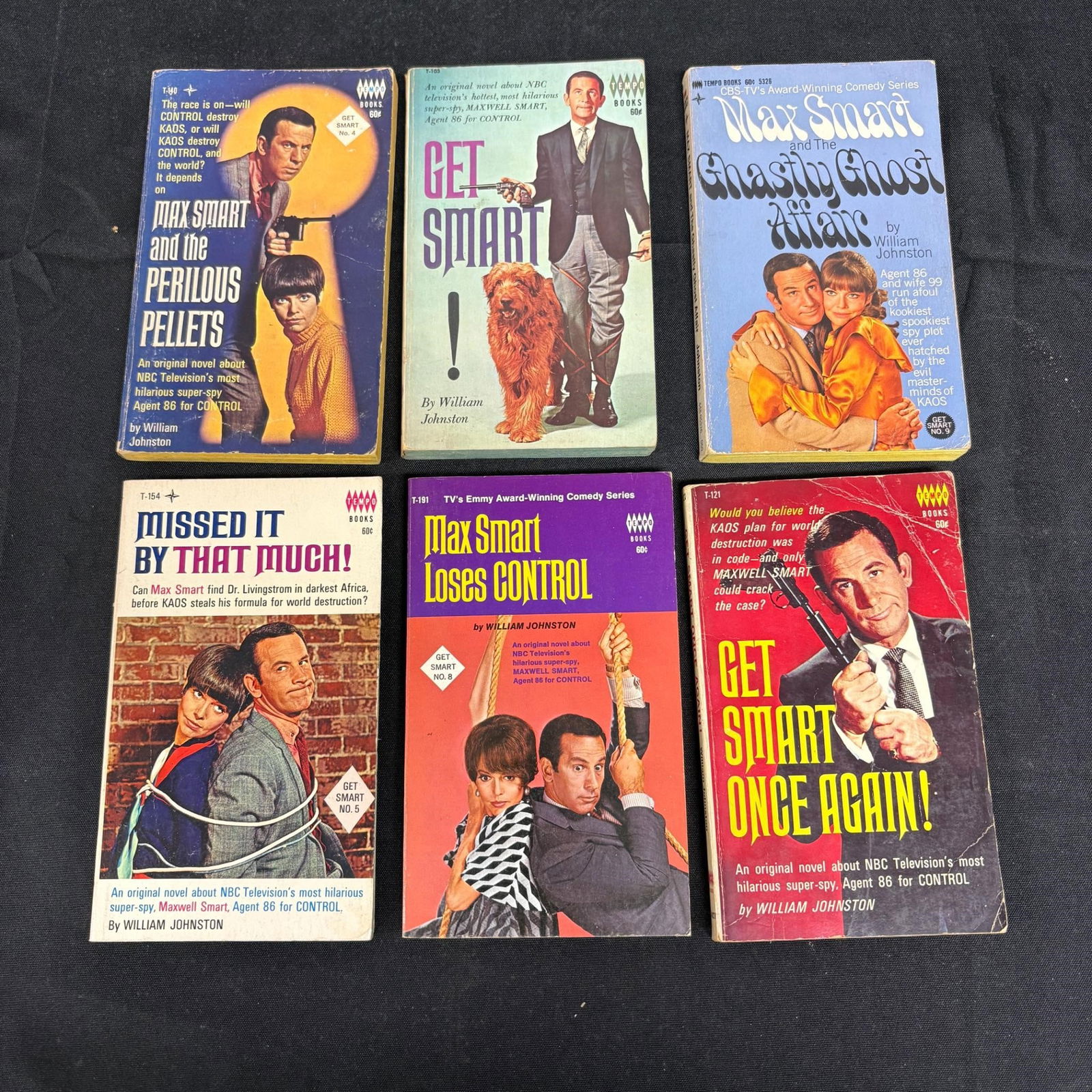 Original Get Smart Paper Back books (1 of 2)