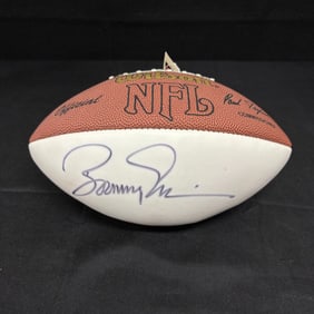 Boomer Esiason Signed Football no COA