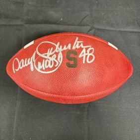 Signed Nike Full Size Football