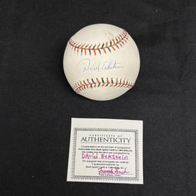 David Eckstein Signed Baseball