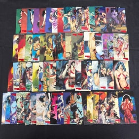 Complete 1995 Topps Vampirella Card Set