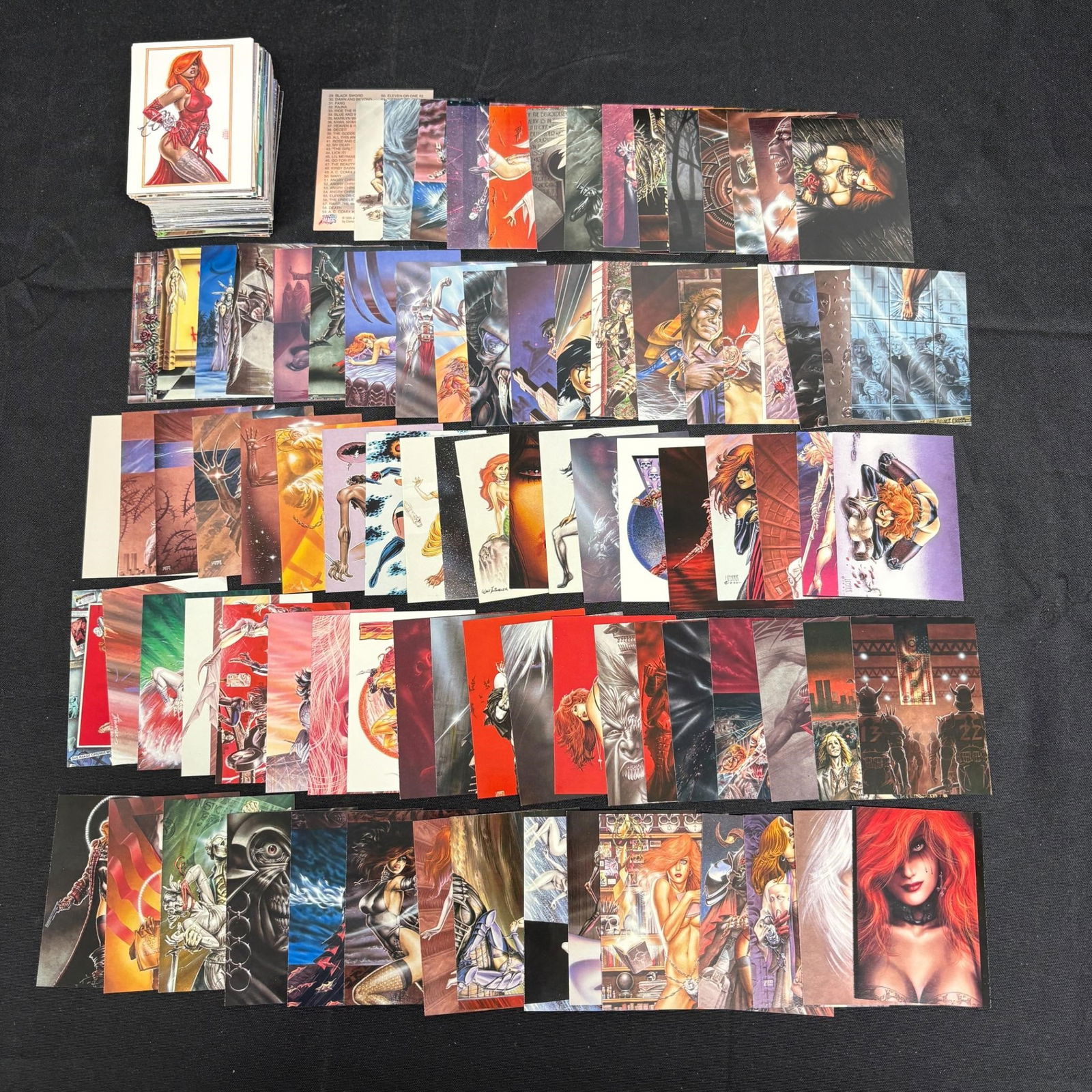 Complete Sets of Dawn and Sirius Cards (1 of 3)