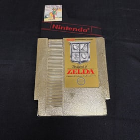 NES Legend of Zelda Gold Cartridge