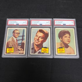 PSA Graded Hit Stars 1957 Trading Cards